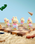 POP MART Labubu The Monsters Let's Checkmate Series Vinyl Plush Hanging Card