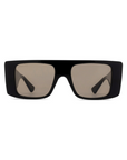 Gucci - GG1888S 001 Brown Black Shield Sunglasses