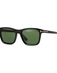 Tom Ford Barron TF1179 Green Acetate Square Sunglasses