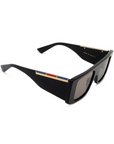 Gucci - GG1888S 001 Brown Black Shield Sunglasses