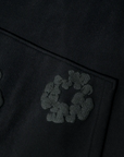 Denim Tears Wreath Hoodie Black Mono