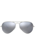 Ray-Ban - RB3025 019W3 Aviator Large Metal Mirror Silver Sunglasses