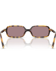 Miu Miu - SMU 11Z 14L Purple Brown Havana Rectangular Sunglasses